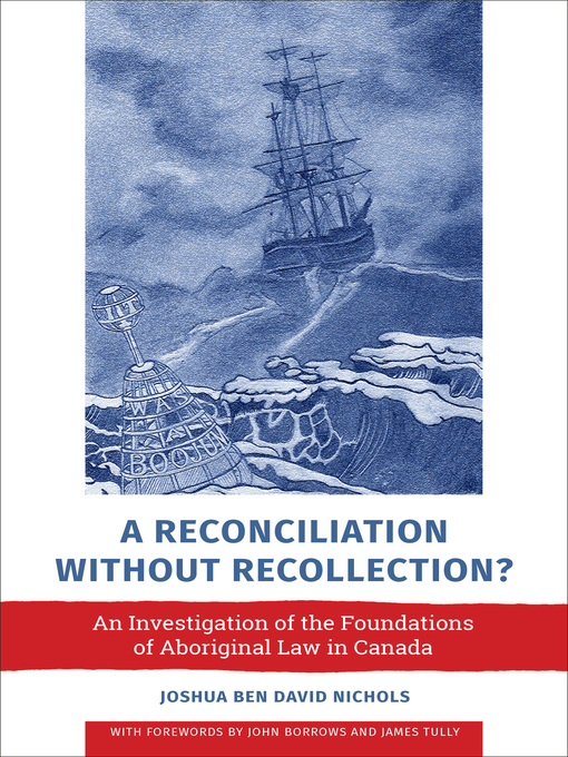 Title details for A Reconciliation without Recollection? by Joshua Ben David Nichols - Available